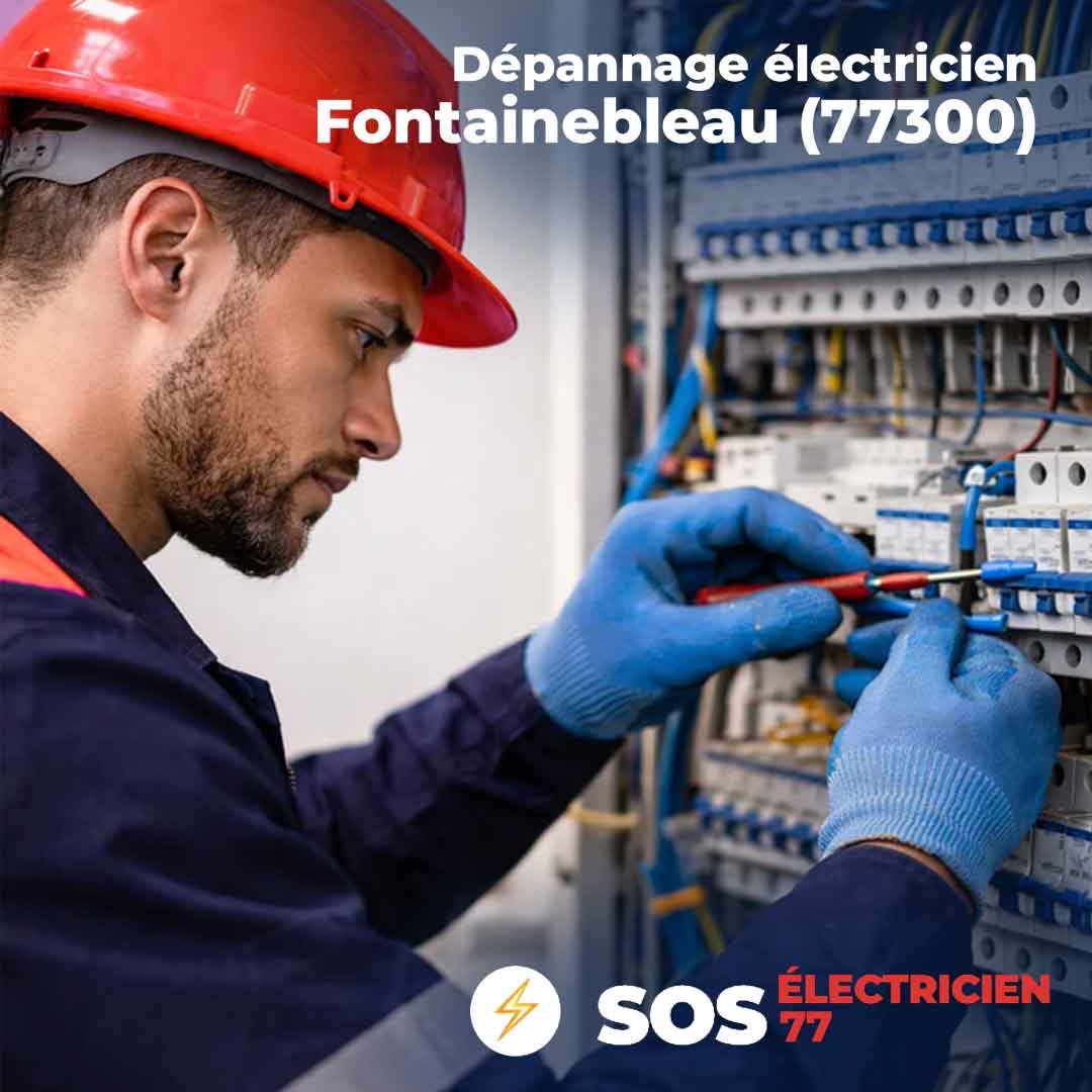 Électricien Fontainebleau (77300)