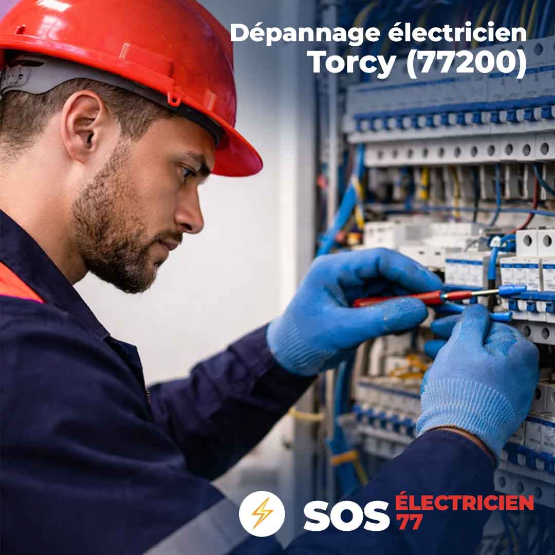 Électricien Torcy (77200)